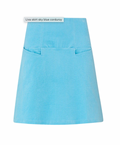 Liva Skirt von WEIZ in Breitcord, himmelblau
