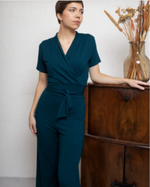 Lade das Bild in den Galerie-Viewer, Very Cherry Jumpsuit Emmylou, petrol

