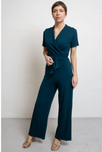 Very Cherry Jumpsuit Emmylou, petrol