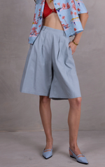 Lade das Bild in den Galerie-Viewer, Bermudashorts &quot;Eddie&quot;, misty blue

