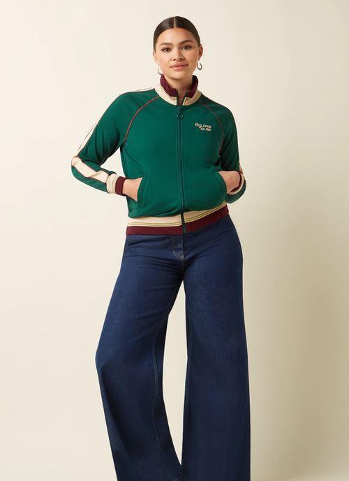 Collegejacke im Retro-Stil