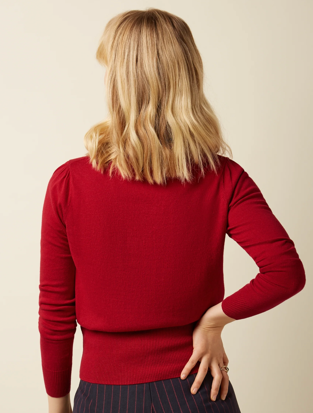 Feinstrick Cardigan, V-Neck Cocoon, versch. Farben