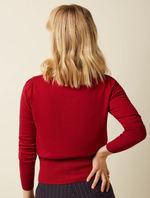 Lade das Bild in den Galerie-Viewer, Feinstrick Cardigan, V-Neck Cocoon, versch. Farben
