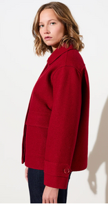 LangerChen Jacke Merrit, dark poppy