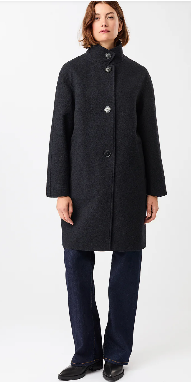 LangerChen Wollmantel 'Pennfield II', carbon