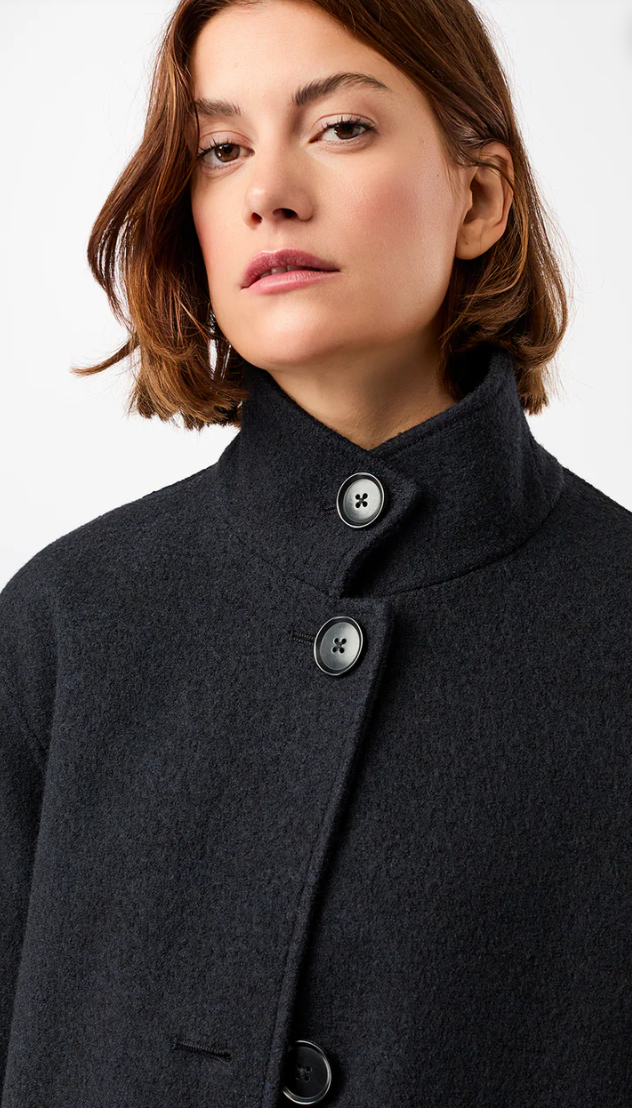 LangerChen Wollmantel 'Pennfield II', carbon