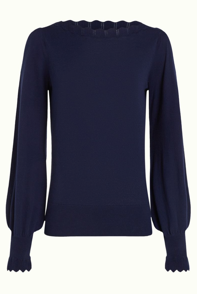 Klassiker "Audrey Bell Top" in Blue, King Louie