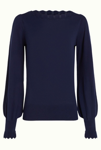 Klassiker "Audrey Bell Top" in Blue, King Louie