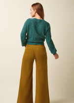 Lade das Bild in den Galerie-Viewer, Wide Leg Jeans in Kord
