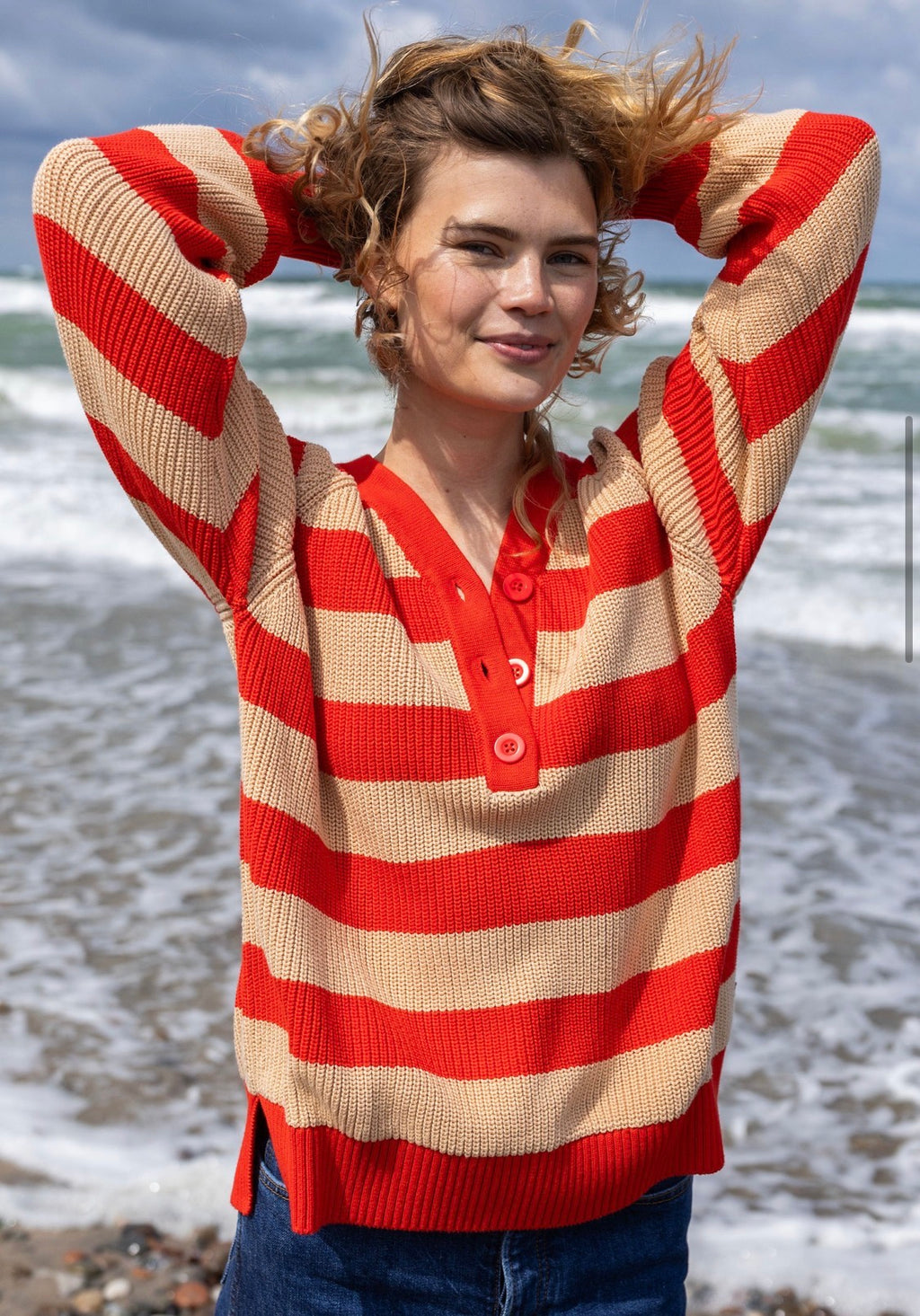 Cotton Sweater "Danediscreet"