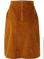 Lade das Bild in den Galerie-Viewer, Short Cord Sketch Skirt &quot;Danemaren&quot;
