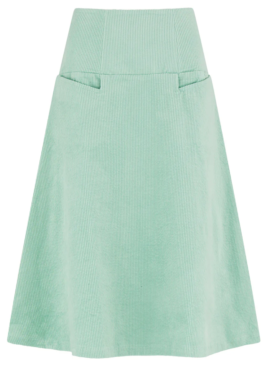 Liva Skirt Max, Breitcord, Mint